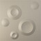Ekena Millwork 11 7/8in. W x 11 7/8in. H Cole EnduraWall Decorative 3D Wall Panel Covers 0.98 Sq. Ft. WP12X12COCSV - alternate 1
